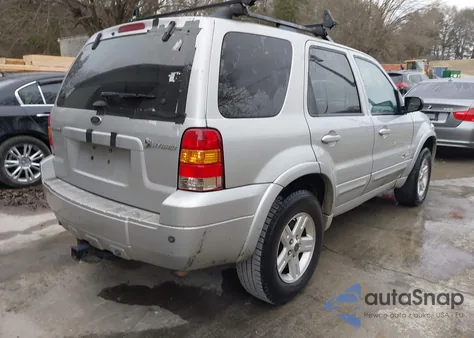 2007 Ford Escape Hybrid из США, поврежденный, VIN 1FMCU49H07KA67466